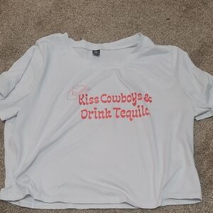 Kids White Graphic Tee